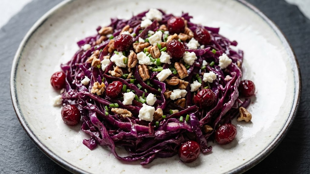 How to Make Spiced Red Cabbage with Cranberries