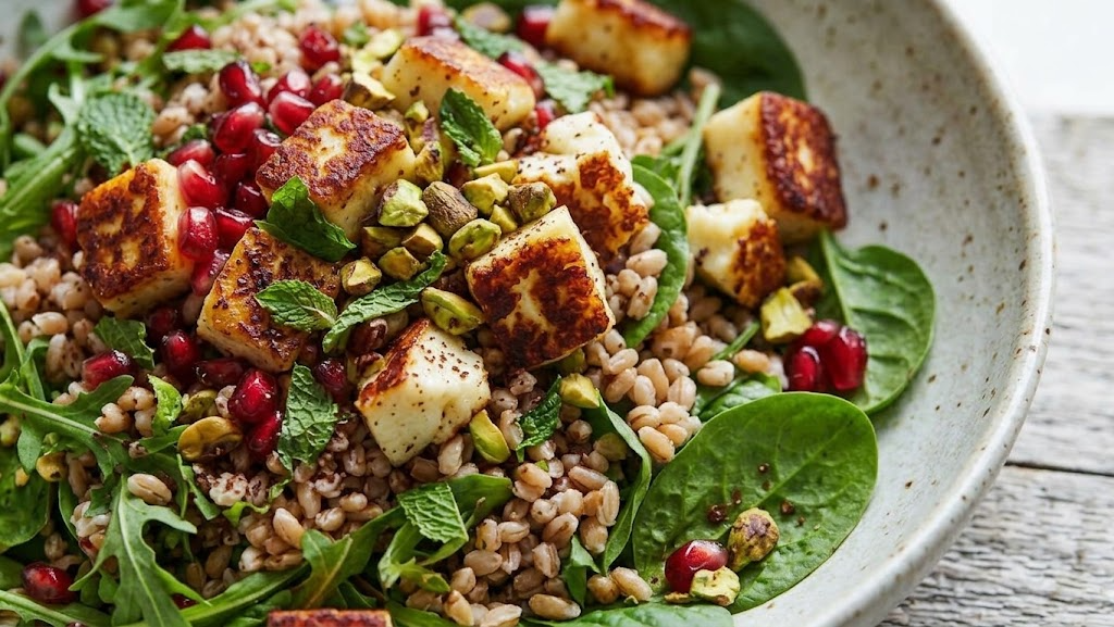 How to Make This Halloumi Salad