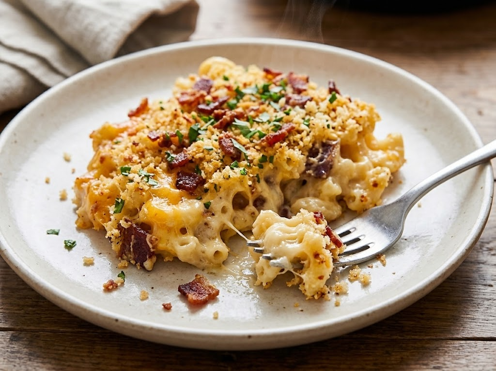 How to Make Delia Smith Macaroni Cheese with Bacon