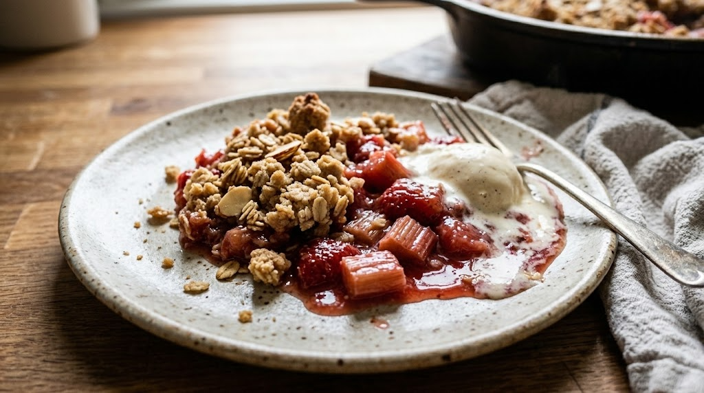 How to Make Delia Smith Rhubarb Crumble Recipe