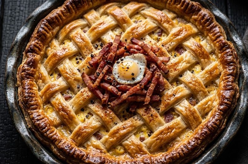 Bacon and Egg Pie