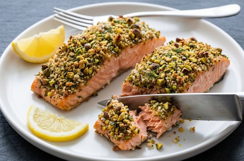 Delia Smith Pesto Crusted Salmon Recipe