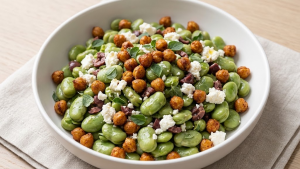Delia Smith Broad Bean Salad Recipe​