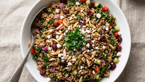 Delia Smith Spiced Brown Rice Salad Recipe