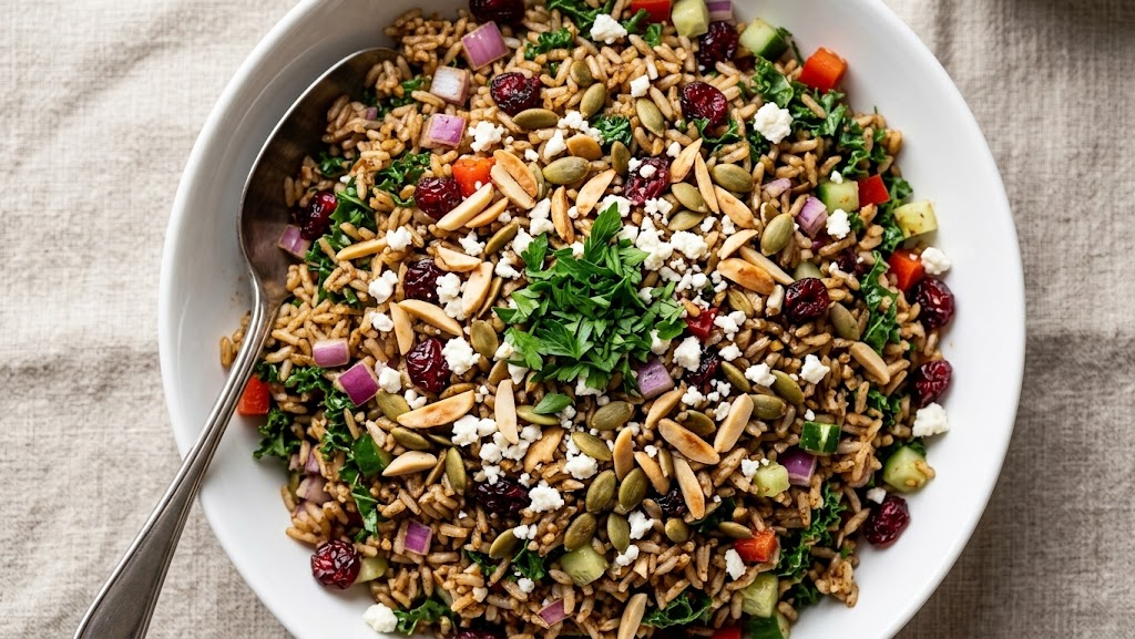 Delia Smith Spiced Brown Rice Salad Recipe