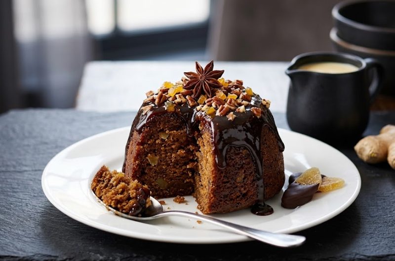 Delia Smith Sticky Gingerbread Puddings Recipe
