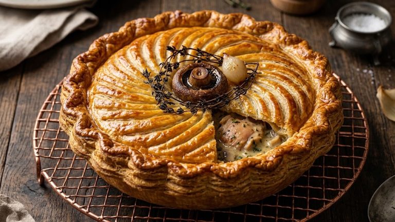 Delia Smith Chicken and Mushroom Pie Recipe​