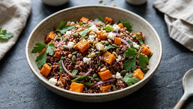 Delia Smith Camargue Red Rice Salad Recipe