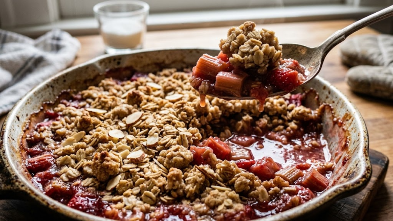 Delia Smith Rhubarb Crumble Recipe