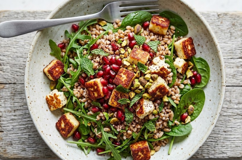 Delia Smith Halloumi Salad Recipe