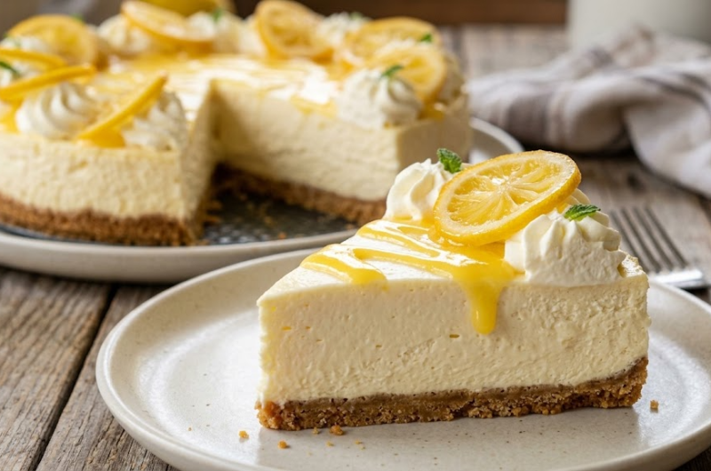 Delia Smith No Bake Lemon Cheesecake Recipe