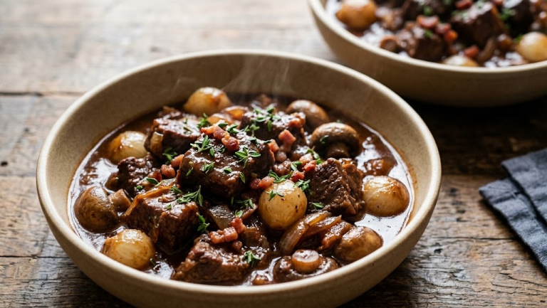 Delia Smith Beef Bourguignon Recipe