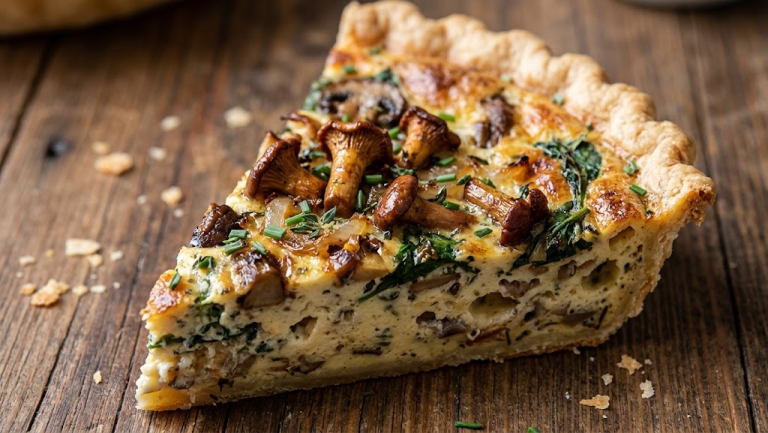 Delia Smith Mushroom Quiche Recipe