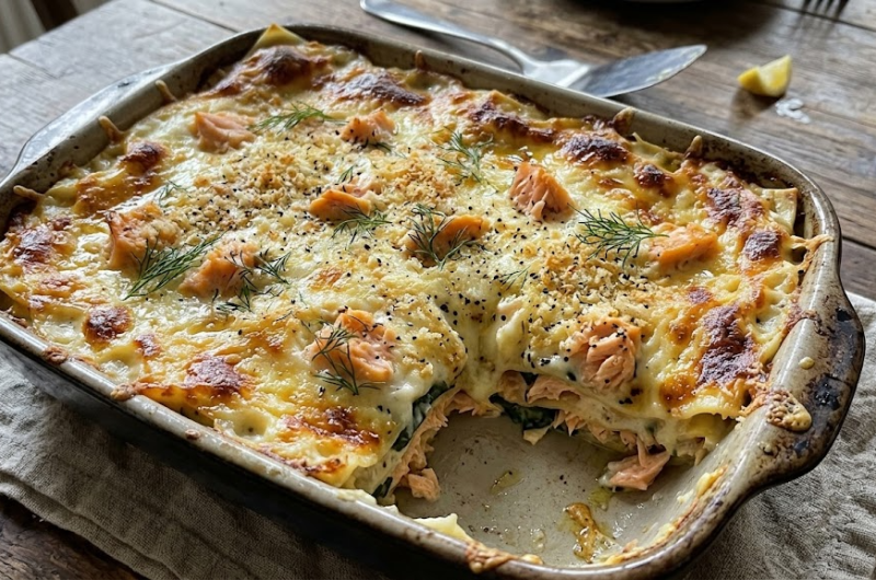 Salmon Lasagne