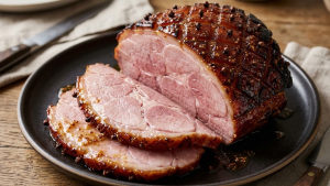 Delia Smith Roast Glazed Gammon Ham Recipe